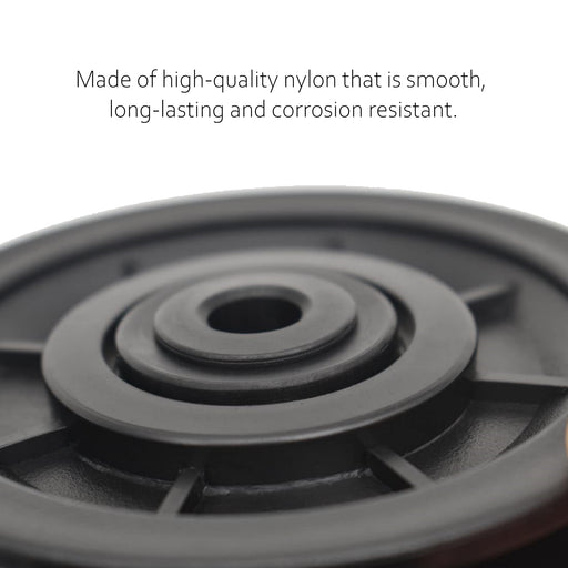 10 x 9cm Pulley Wheel for Cable Machines, Multi Gyms and Pulley Systems