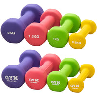 Thumbnail for 10kg Dumbbell Weight Set with Carry Case