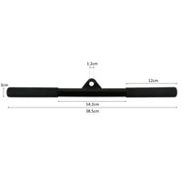 Thumbnail for Straight Bar Attachment for Home Gym Crossover Cable Machines