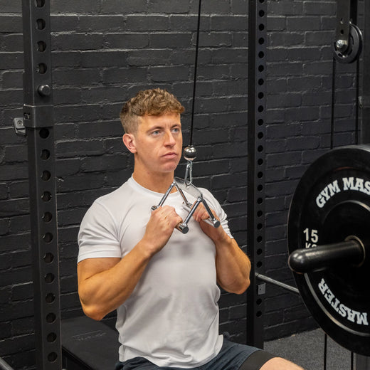 Triangle Cable and Barbell Attachment