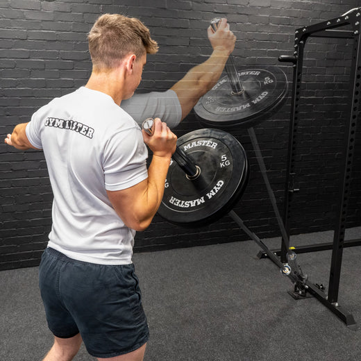 Adjustable Landmine Attachment - Fixes to Rack Frames - For 1" Standard and 2" Olympic Bars