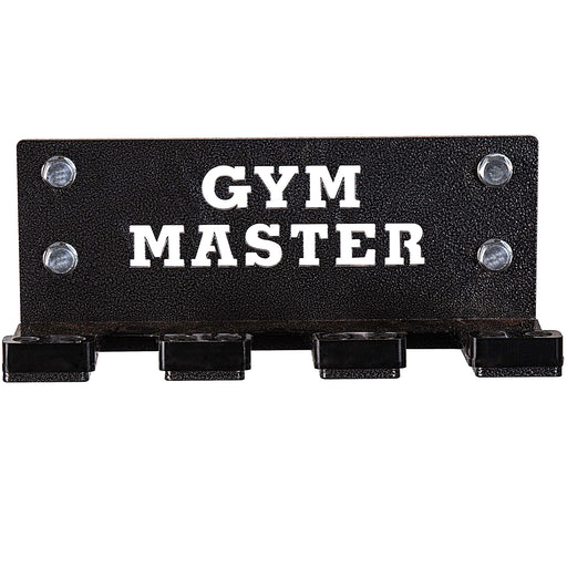 3 Bar Vertical Wall Mounted Rack for Barbell Storage with Protective UHMW Pads