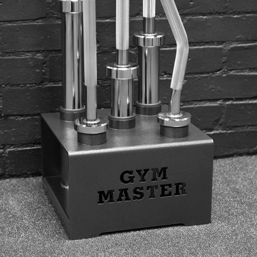 5 Bar Olympic Barbell Vertical Floor Stand Storage Rack