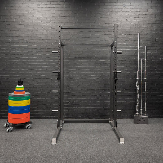 5 Bar Olympic Barbell Vertical Floor Stand Storage Rack