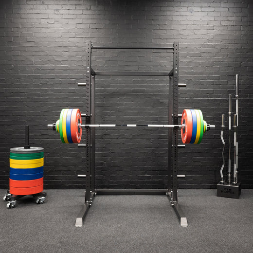 5 Bar Olympic Barbell Vertical Floor Stand Storage Rack