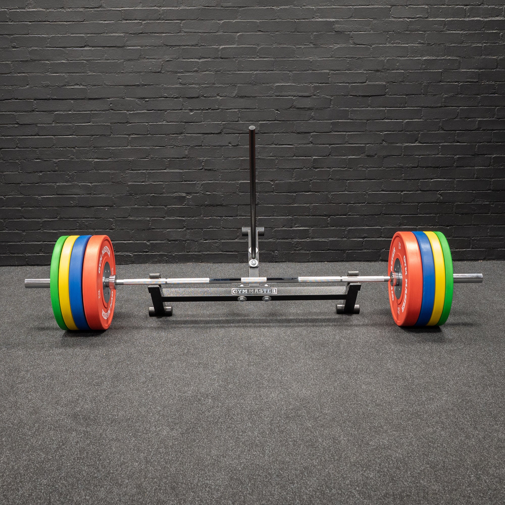 Full Double Barbell Deadlift Loading Jack with HDPE Padding