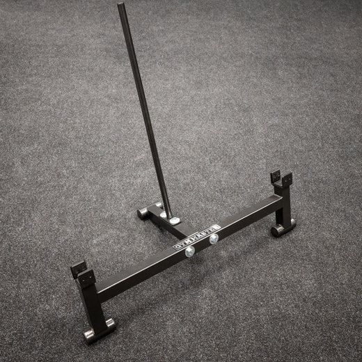 Full Double Barbell Deadlift Loading Jack with HDPE Padding