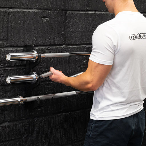 Horizontal Wall Mounted Racks for Barbell Storage