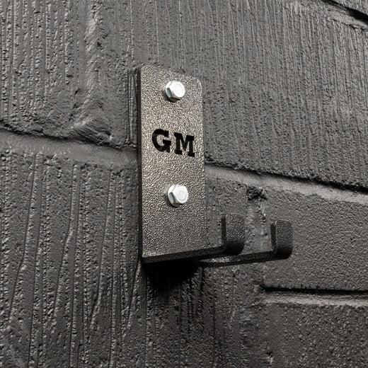 Vertical Wall Mounted Olympic 2" Barbell Storage Hanging Rack