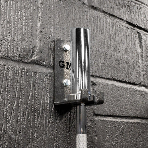 Vertical Wall Mounted Olympic 2" Barbell Storage Hanging Rack