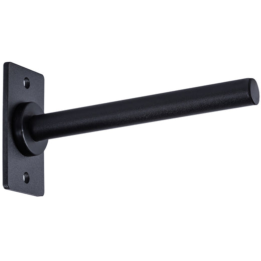 A close up of a weight storage mounting solution