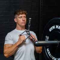 Thumbnail for Deluxe Triangle Cable and Barbell Attachment