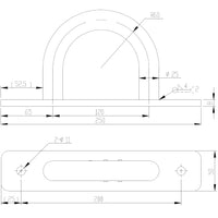 Thumbnail for GM2 Battle Rope / Resistance Band Hoop Anchor Attachment for Power Rack Cage