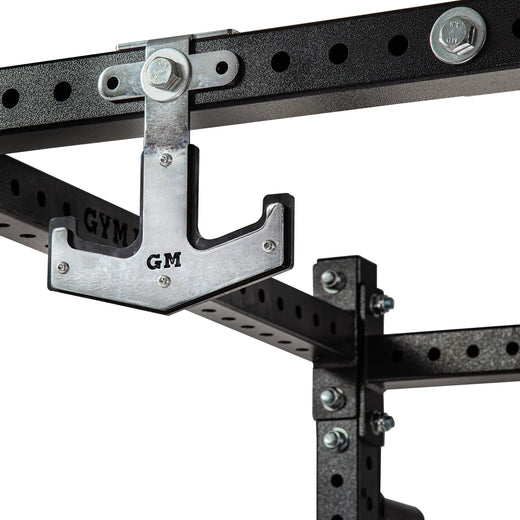 GM3 Power Rack Mounted Barbell Storage Hook Anchor Holder