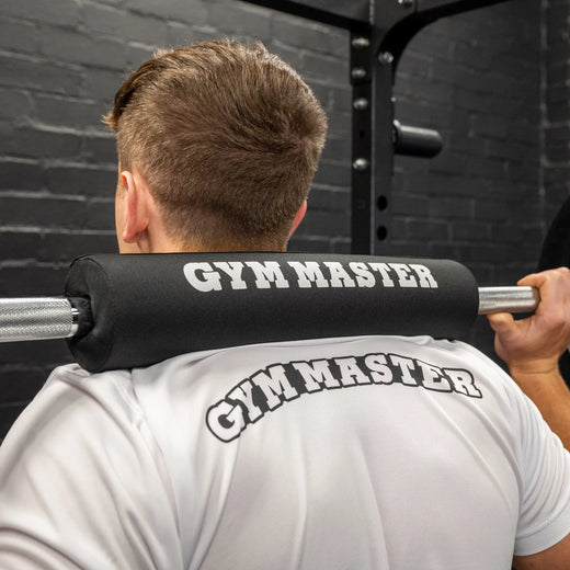 Weight Lifting Barbell Pad - Squat and Hip Thrust Pad with Secure Hook and Loop Fastening - For Standard and Olympic Bars