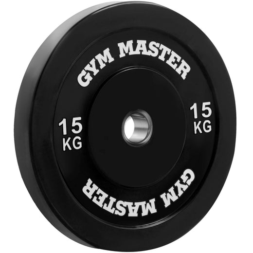 Pair of Black Olympic Rubber Bumper Plates