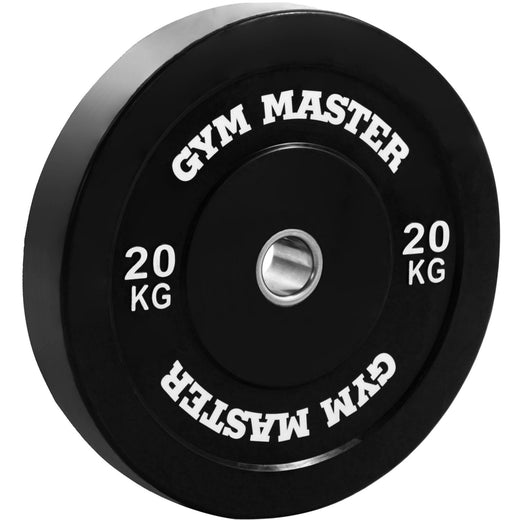 Pair of Black Olympic Rubber Bumper Plates