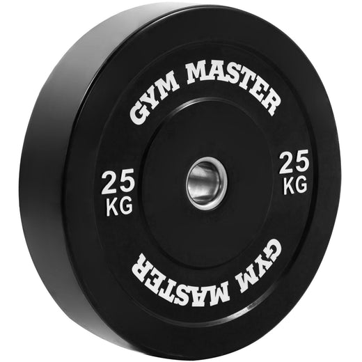 Pair of Black Olympic Rubber Bumper Plates