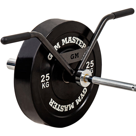 Pair of Black Olympic Rubber Bumper Plates