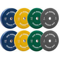 Thumbnail for Pair of Coloured Olympic Rubber Bumper Plates