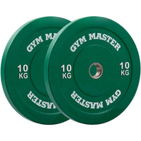Thumbnail for Pair of Coloured Olympic Rubber Bumper Plates