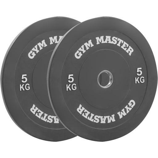 Pair of Coloured Olympic Rubber Bumper Plates