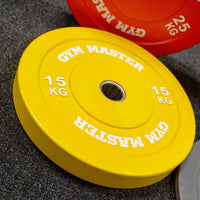 Thumbnail for Pair of Coloured Olympic Rubber Bumper Plates