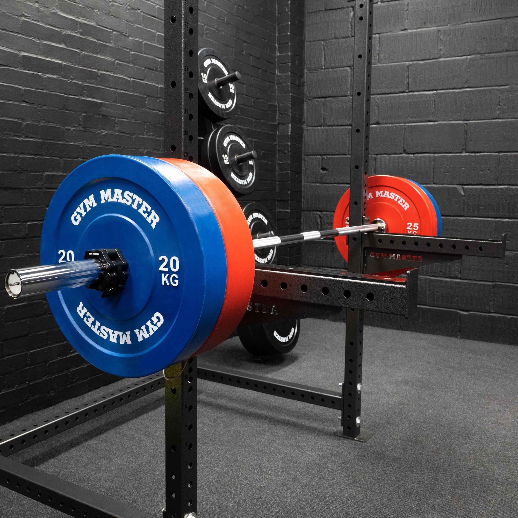 Pair of Coloured Olympic Rubber Bumper Plates