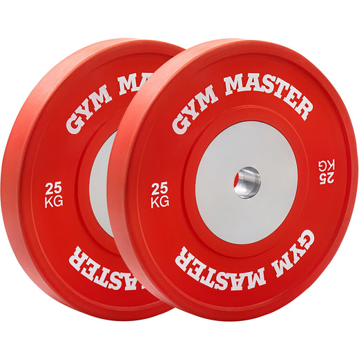 Pair of Competition Olympic Rubber Bumper Plates