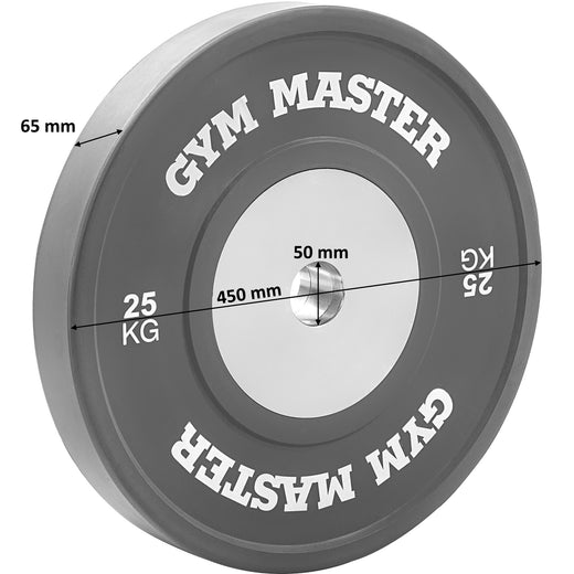 Pair of Competition Olympic Rubber Bumper Plates