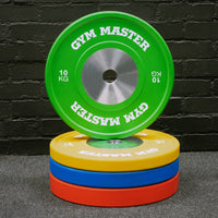 Thumbnail for Pair of Competition Olympic Rubber Bumper Plates
