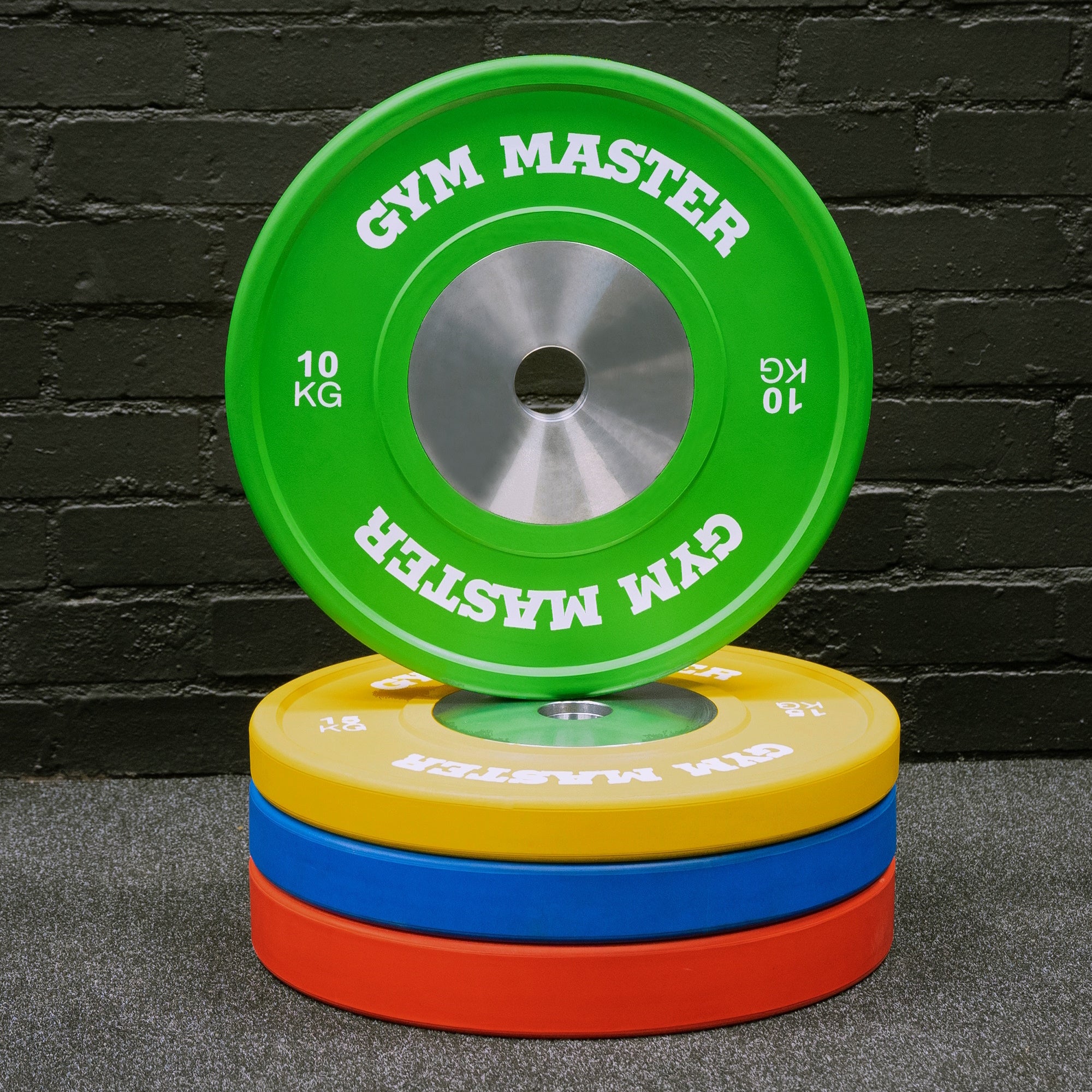 Pair of Competition Olympic Rubber Bumper Plates