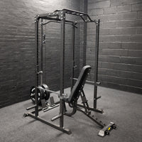 Thumbnail for GM2 Fully Adjustable Flat | Incline | Decline FID Weight Bench - Gunmetal with Nonslip Cushions