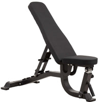 Thumbnail for GM2 Fully Adjustable Flat | Incline | Decline FID Weight Bench - Gunmetal with Nonslip Cushions