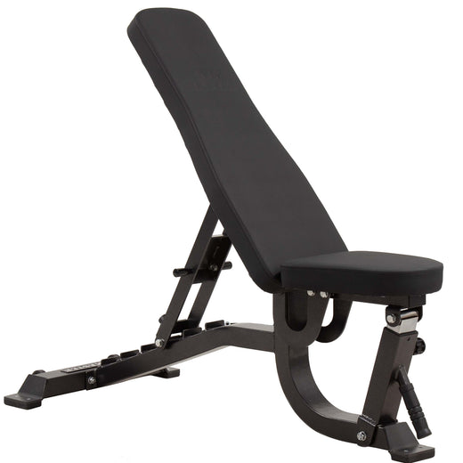 GM2 Fully Adjustable Flat | Incline | Decline FID Weight Bench - Gunmetal with Nonslip Cushions