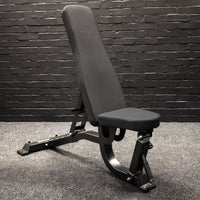 Thumbnail for GM2 Fully Adjustable Flat | Incline | Decline FID Weight Bench - Gunmetal with Nonslip Cushions