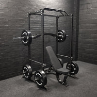 Thumbnail for GM2 Fully Adjustable Flat | Incline | Decline FID Weight Bench - Gunmetal with Nonslip Cushions