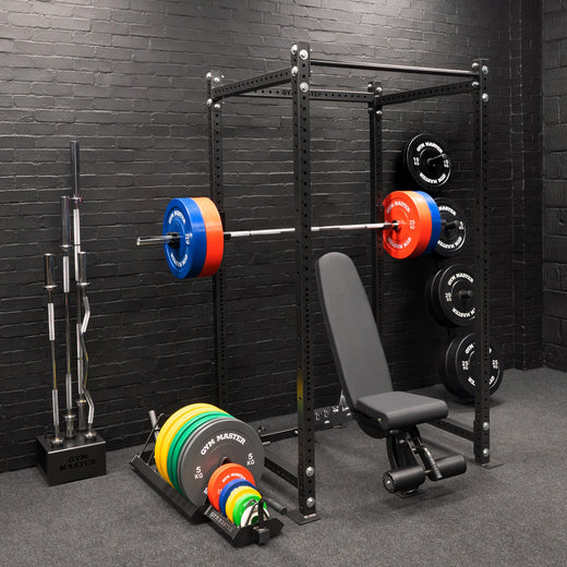 GM3 Fully Adjustable Flat | Incline | Decline FID Weight Bench - Gunmetal with Nonslip Cushions