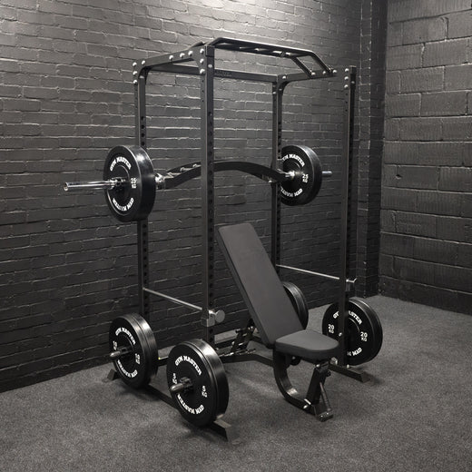 GM2 Fully Adjustable Flat | Incline | Decline FID Weight Bench - Gunmetal with Wide Backrest and Nonslip Cushions