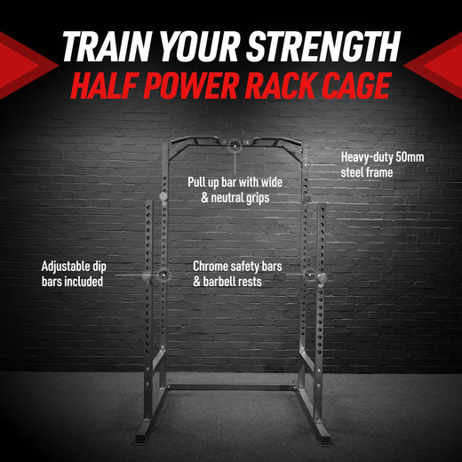 Half Power Rack Cage