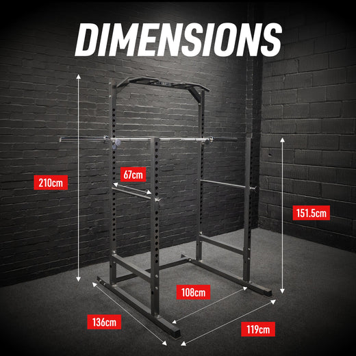 Half Power Rack Cage