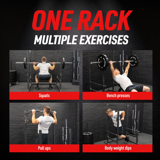 Half Power Rack Cage