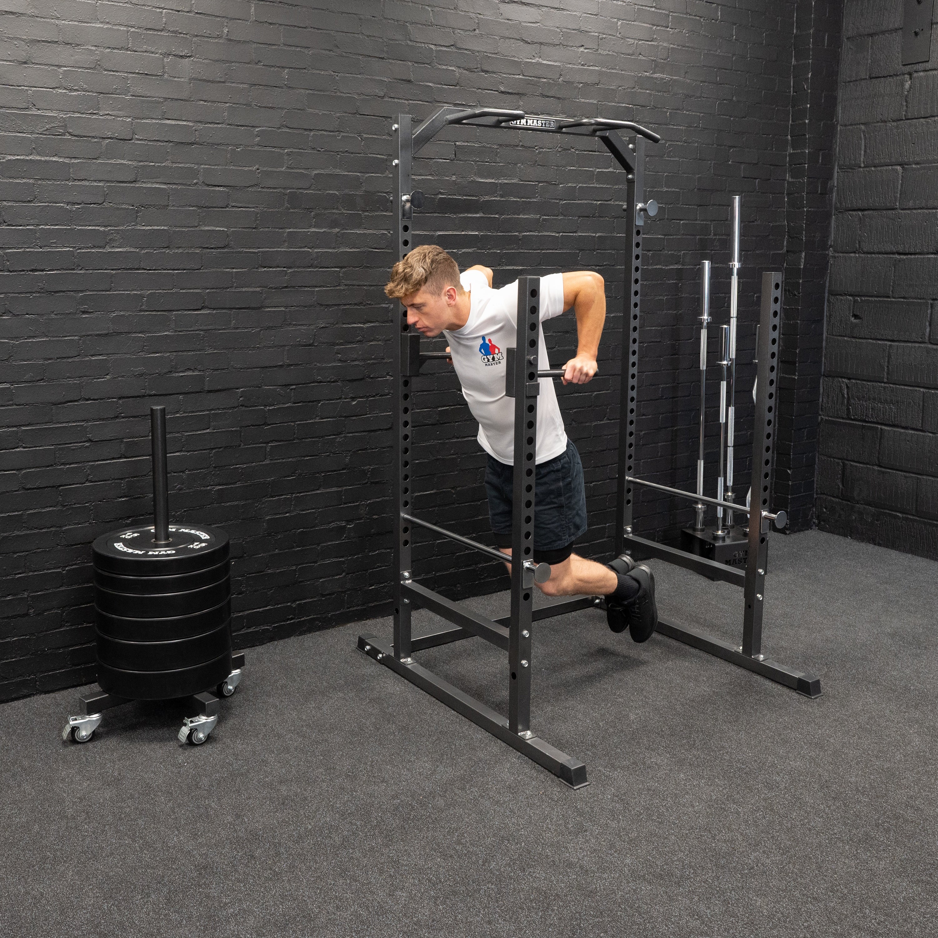 Squat Rack Cage Cage Exercise Equipment Wall Mount Smith Machine