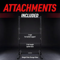 Thumbnail for Adjustable Squat Rack Cage