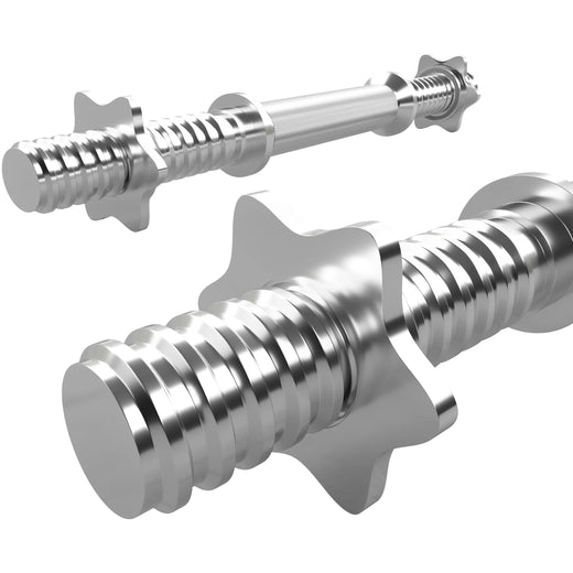 Pair of Dumbbell Bars with Spinlock Collars