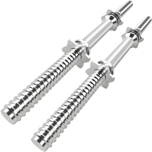 Pair of Dumbbell Bars with Spinlock Collars
