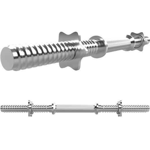 Pair of Dumbbell Bars with Spinlock Collars