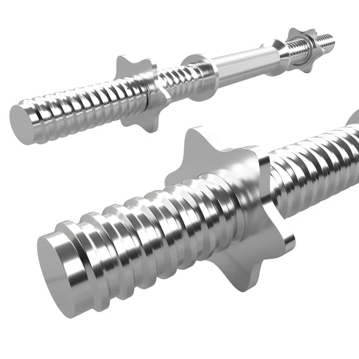 Pair of Dumbbell Bars with Spinlock Collars