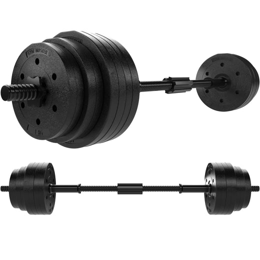 30kg Adjustable Dumbbell and Barbell Set