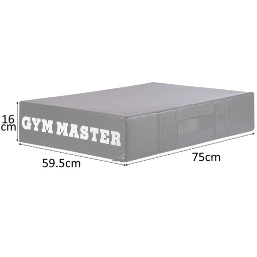 Pair of Weight Lifting Crash Pads Barbell Silencer Foam Deadlift Drop Mats - Black